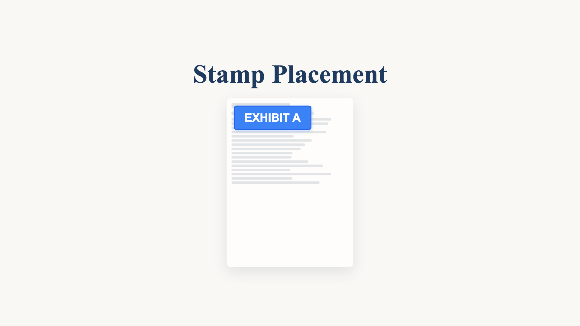 Drag-and-Drop Stamp Positioning Demo